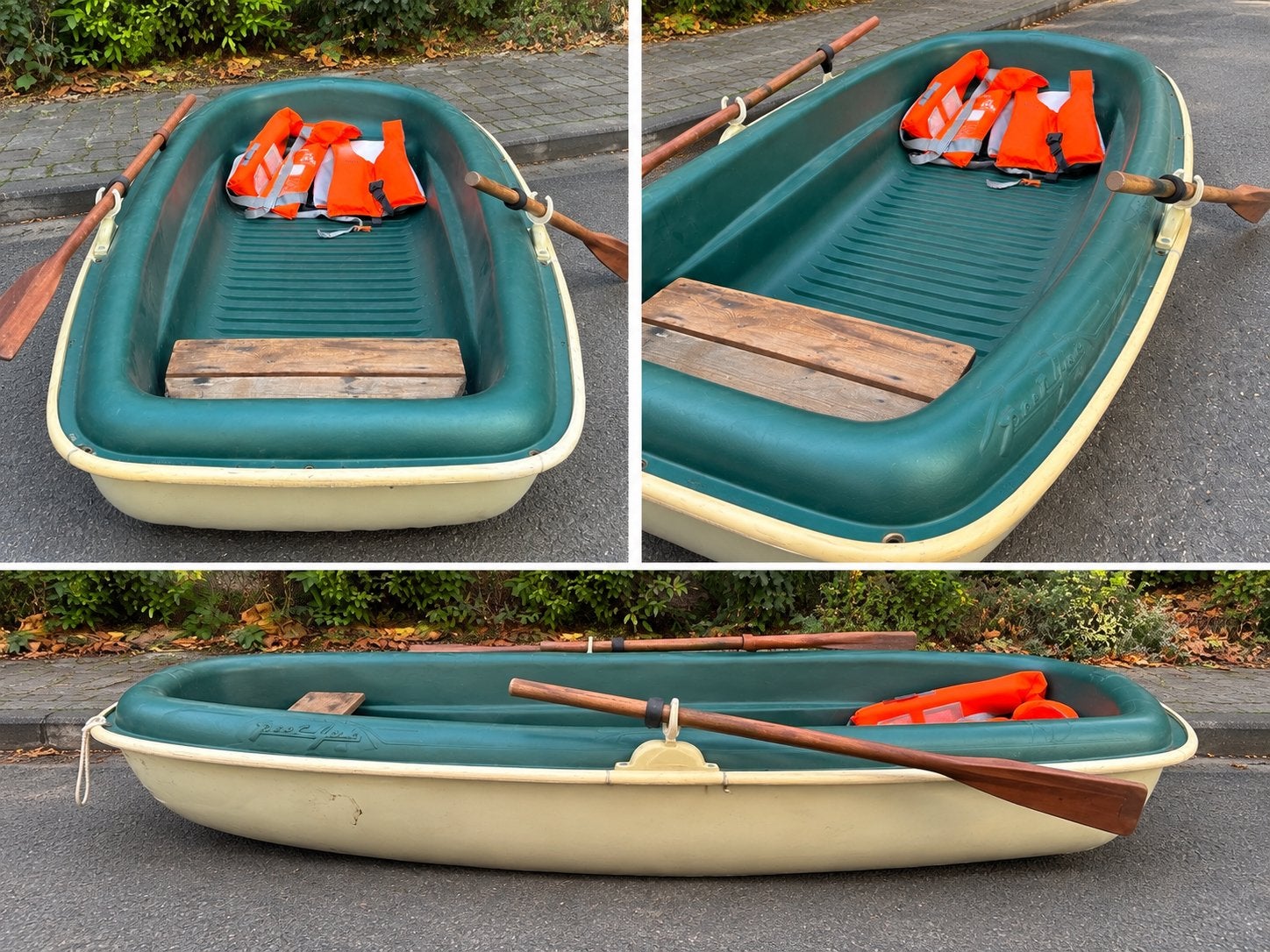Barque de pêche Sportyak – avec 2 rames, Sports nautiques & Bateaux, Comme neuf, Enlèvement, Autres types, Deux personnes
