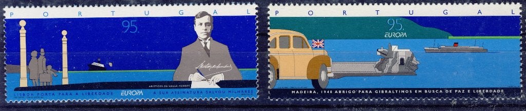 Portugal 1995 - CEPT nr 2074 - 2075 **, Verzenden, Portugal, Postfris