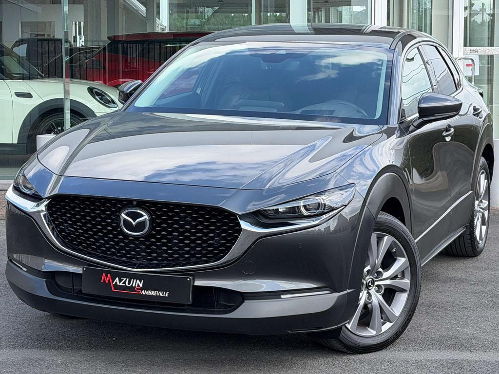 Mazda CX-30 2.0i SKYACTIV-G * Skycruise * Bose * Cuir * Cam, Argent ou Gris, Achat, Euro 6, Entreprise