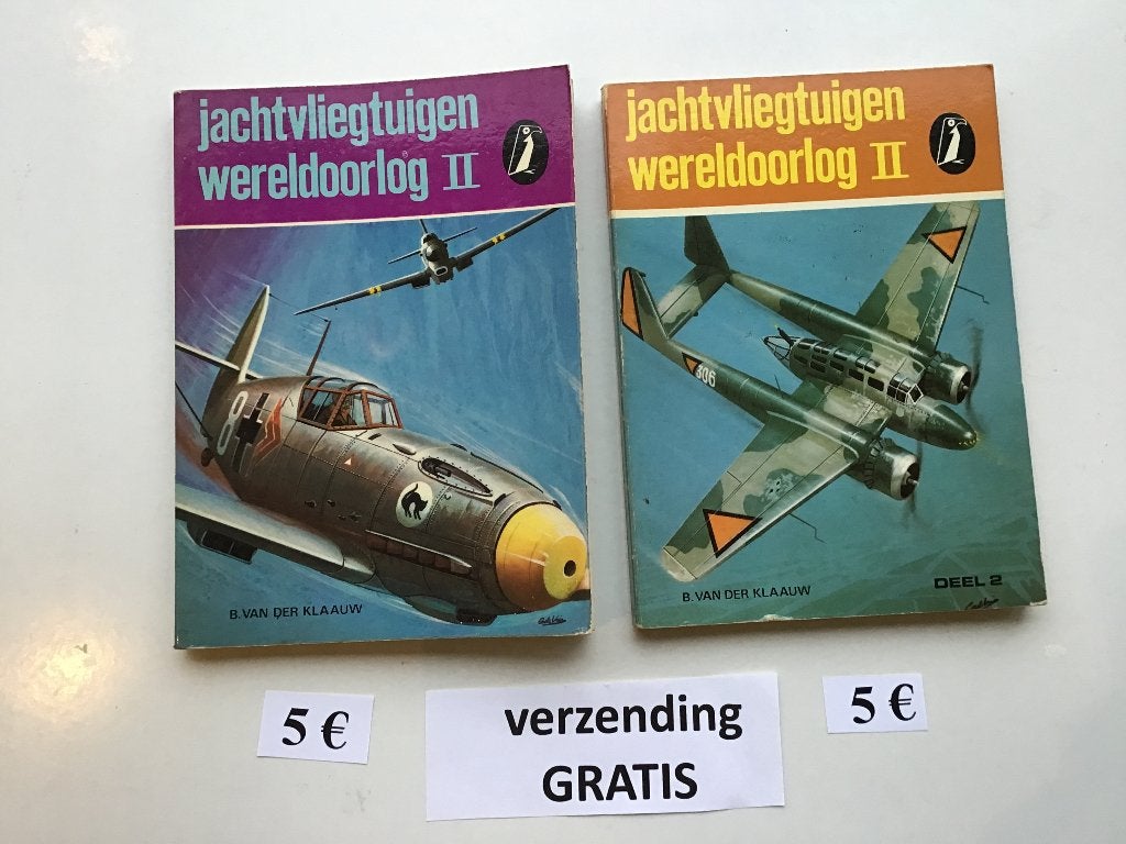 2 livrets d'avions de chasse de la Seconde Guerre mondiale,, Enlèvement ou Envoi, Comme neuf