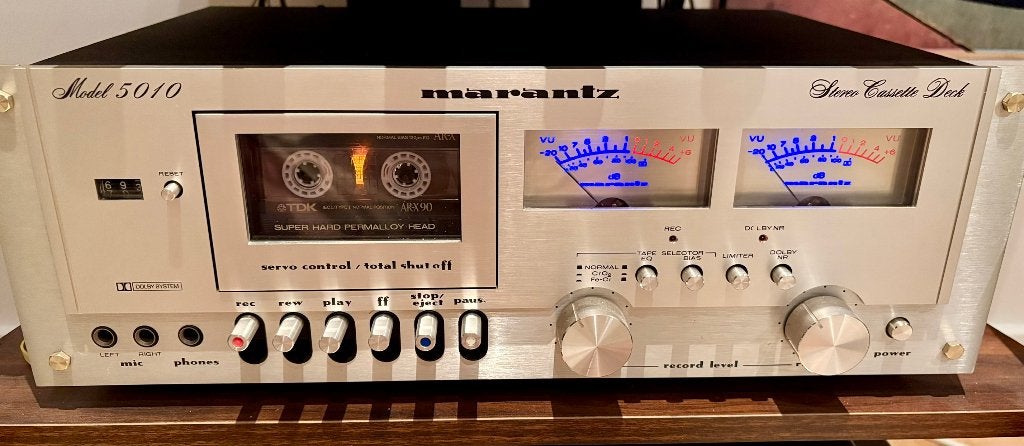 Marantz Model 5010 Cassettedeck, TV, Hi-fi & Vidéo, Decks cassettes, Enlèvement, Simple, Marantz, Tape counter