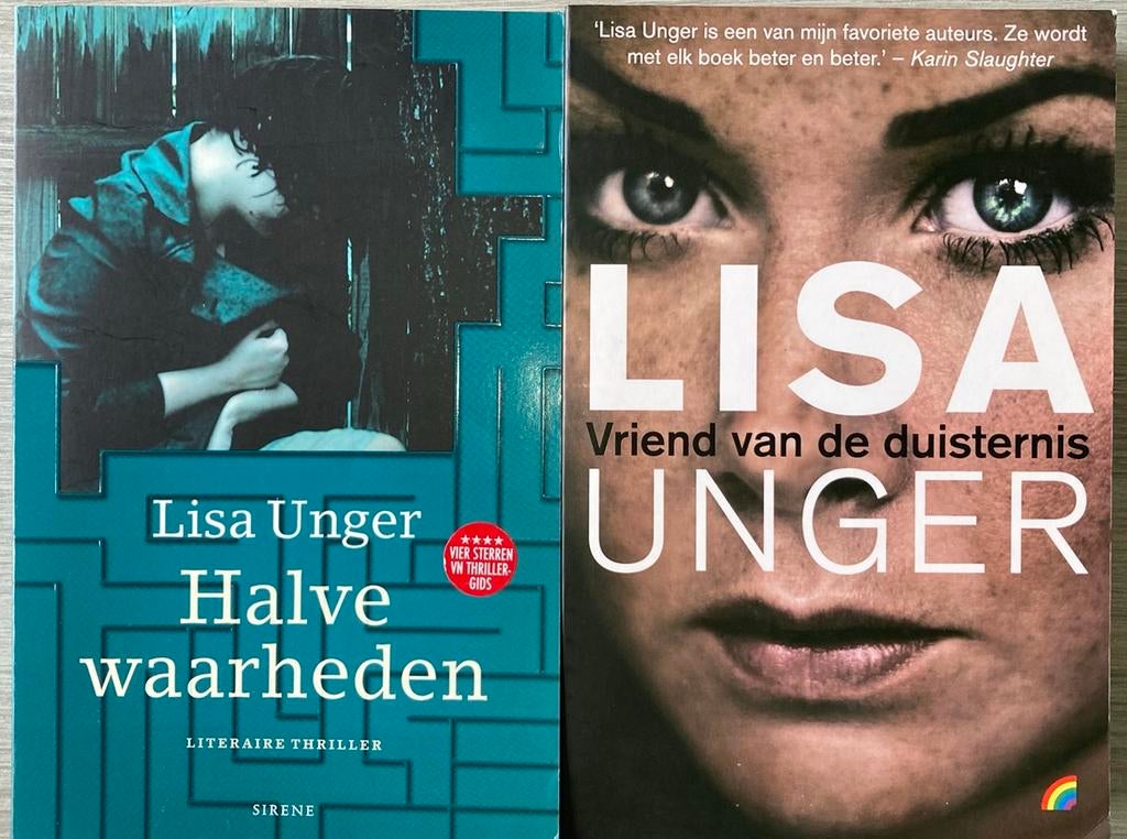 Lisa Unger - Vriend van de duisternis/Halve waarheden, Enlèvement ou Envoi, Lisa Unger
