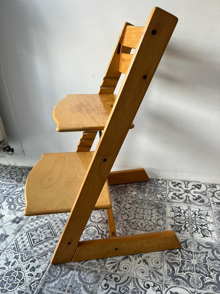 Stokke Tripp Trapp Kinderstoel - Eikenhout, Ophalen, Zo goed als nieuw