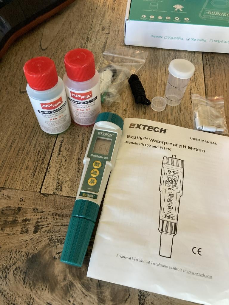Extech PH110 – pH-meter, Enlèvement, Comme neuf