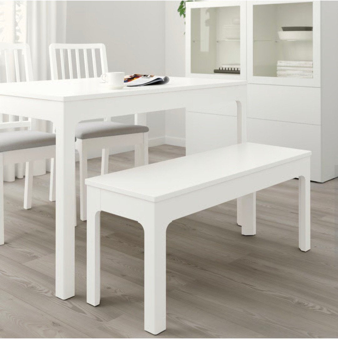 Banc IKEA EKEDALEN – Comme neuf, Enlèvement ou Envoi, Chêne, Comme neuf, Jusqu'à deux personnes