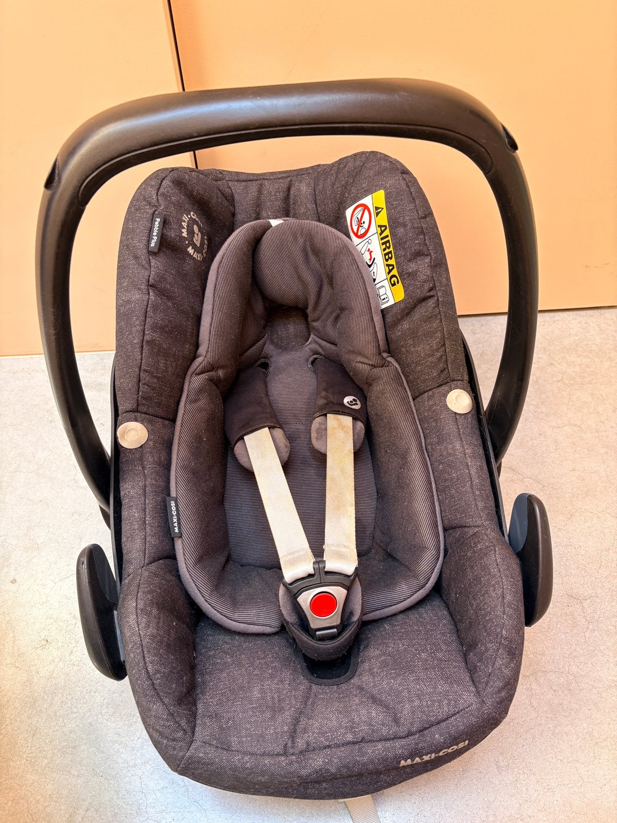 Maxi-Cosi Pebble Plus, Kinderen en Baby's, Autostoeltjes, Ophalen, Autogordel of Isofix, Gebruikt, Zijbescherming
