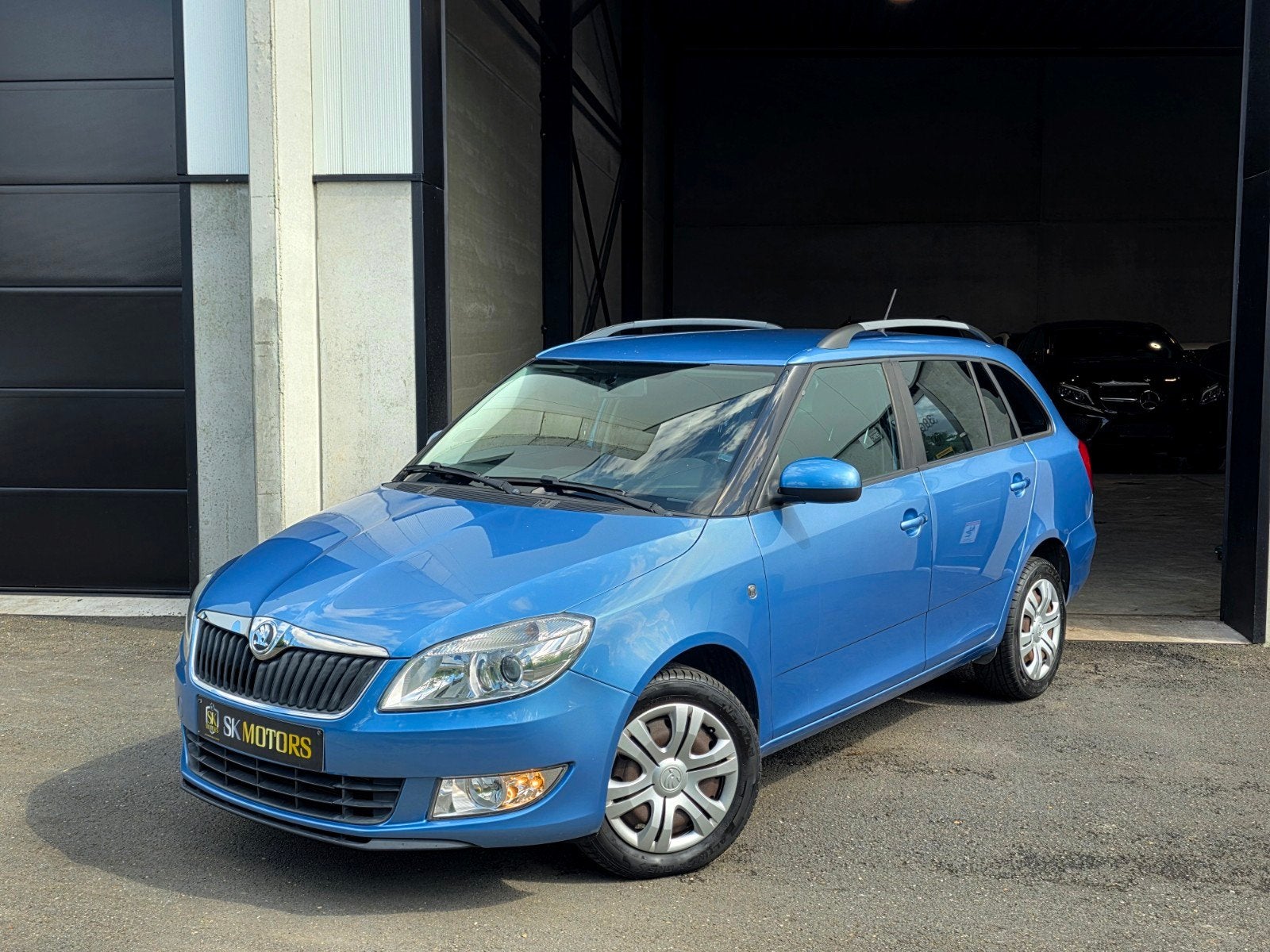 Fabia 1.2TSI DSG Automaat 105PK 85.000KM LEZ  Airco Garanti, Auto's, Skoda, Euro 6, 4 cilinders, Blauw, 5 deurs
