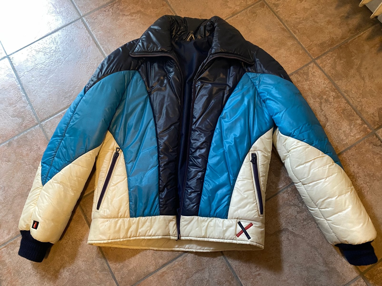Ellesse vintage ski vest, Ophalen, Gebruikt, Ski, Overige merken