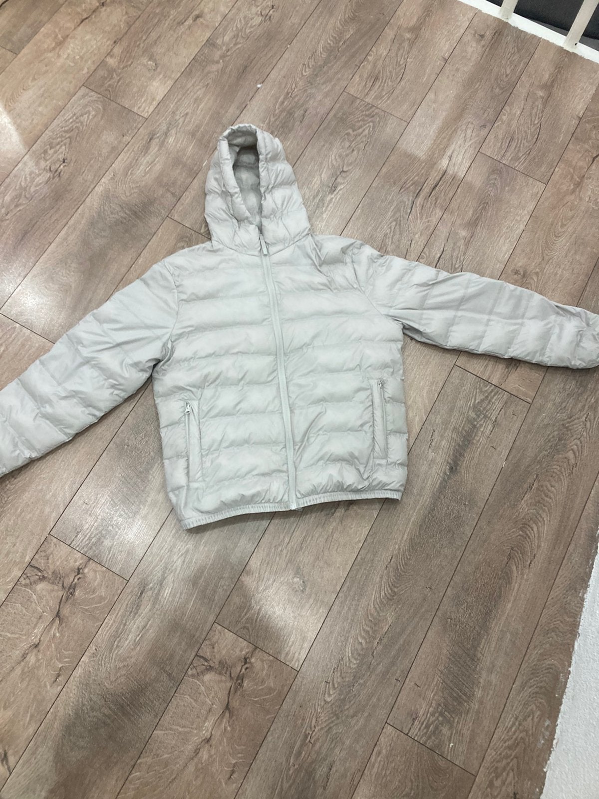 Jas, Vêtements | Hommes, Vestes | Hiver, Enlèvement ou Envoi, Comme neuf, Taille 52/54 (L), Blanc