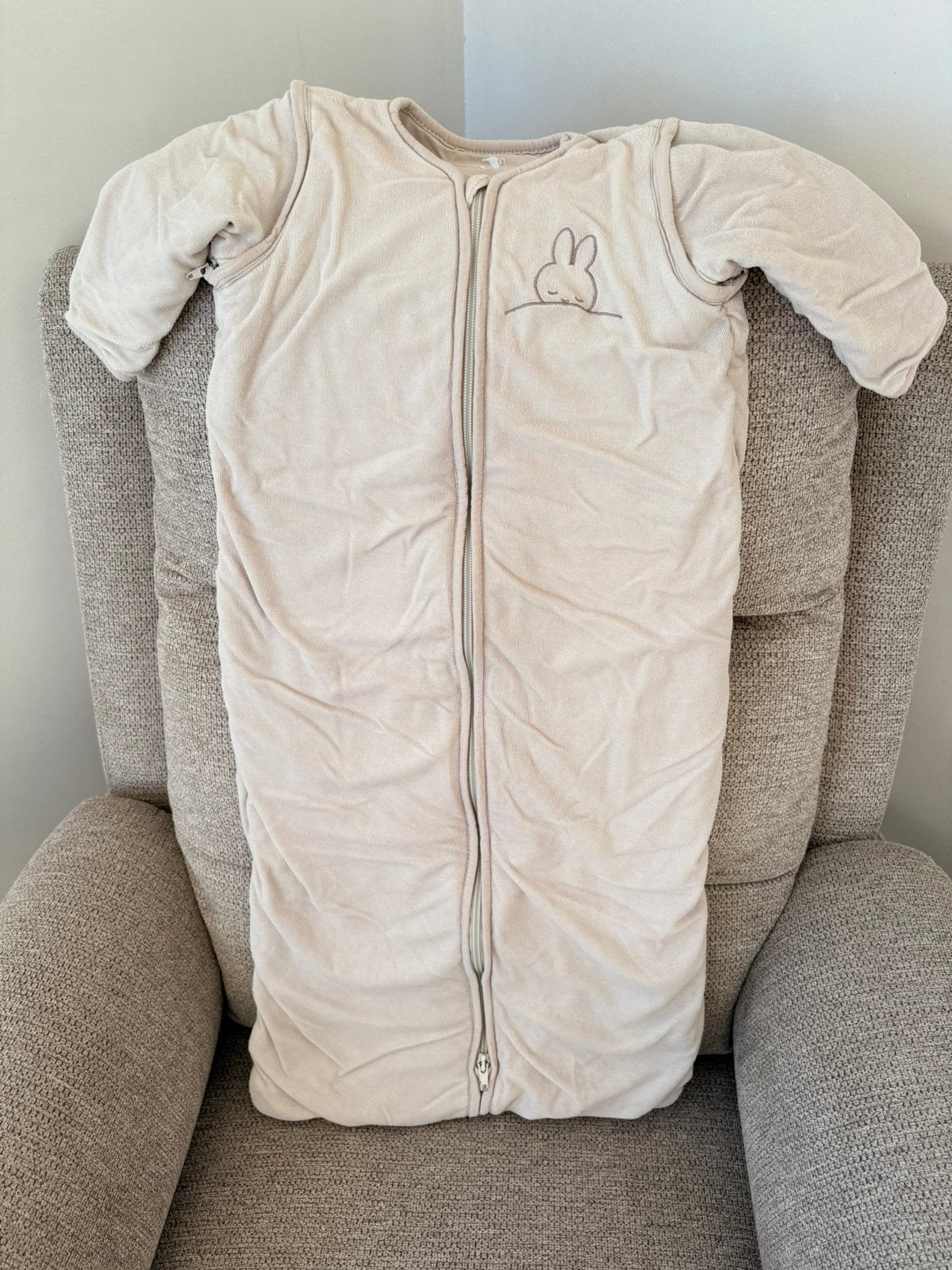 Slaapzak Jollein/Nijntje 90cm met mouwen, Kinderen en Baby's, Ophalen, Gebruikt, Jollein, 90 cm