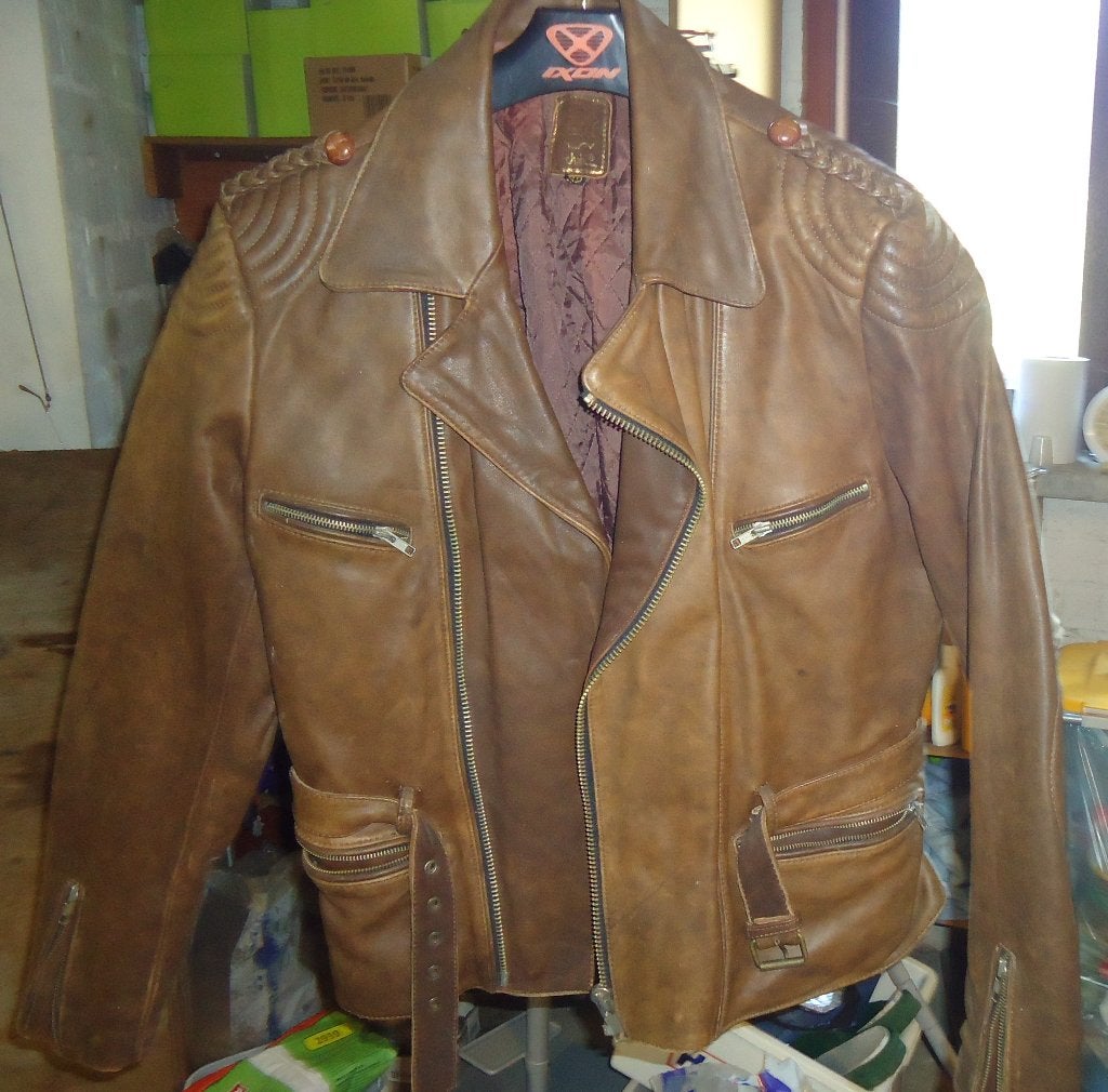 Echt lederen motorvest- maat 52, Ophalen of Verzenden, Tweedehands, Heren, Jas | leer