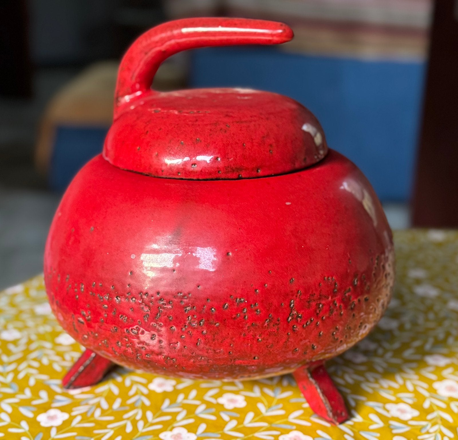 keramieken pot vrhoutvuur/warmte element ( water verdzmpen), Ophalen, Zo goed als nieuw