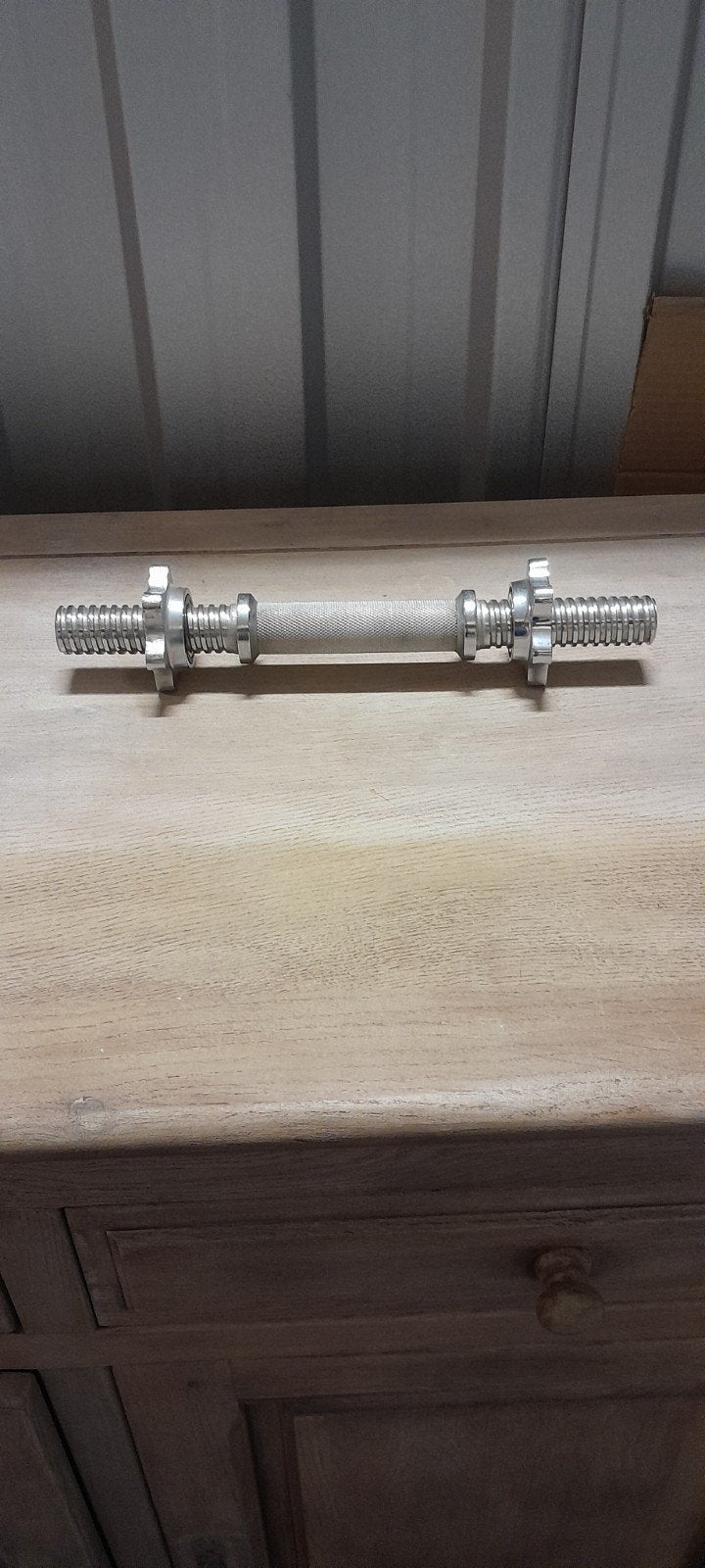 barres de musculation...0.35, Sports & Fitness, Enlèvement, Comme neuf, Bras, Haltère