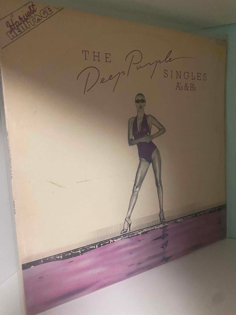 Deep Purple – The Deep Purple Singles A's & B's - UK 1978, LP, Utilisé, Compilation, Hard rock