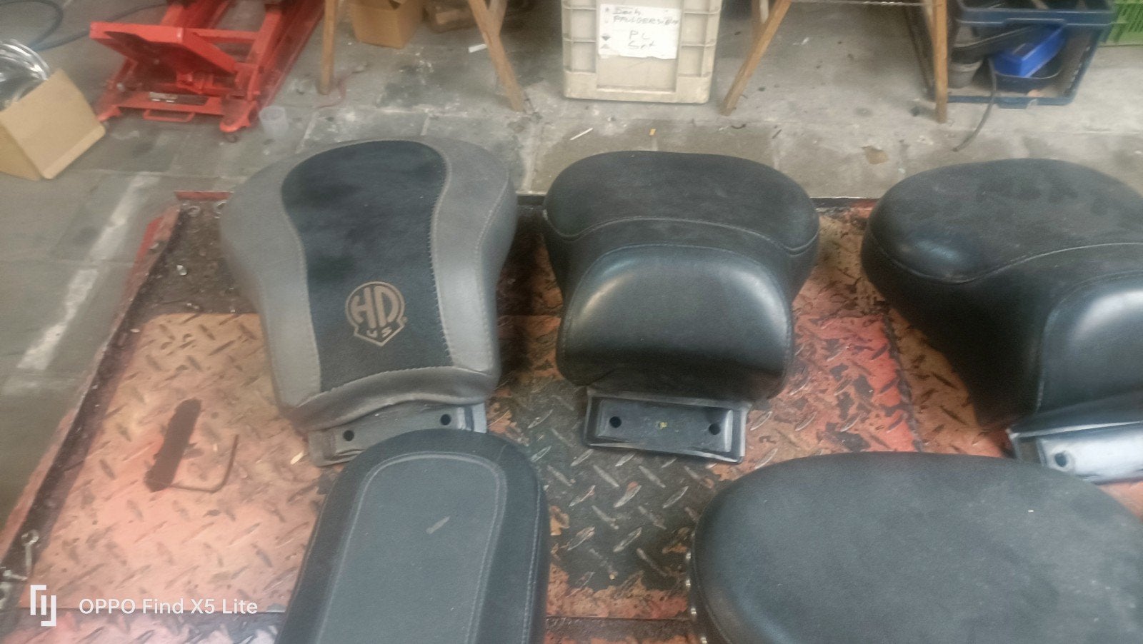 Harley-Davidson zadels passagier, Motoren, Ophalen of Verzenden