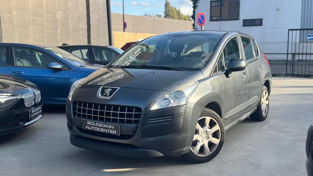 Peugeot 3008 1.6Benzine 168.xxxkm 2012/Garantie, Auto's, Voorwielaandrijving, Stof, Zwart, Handgeschakeld