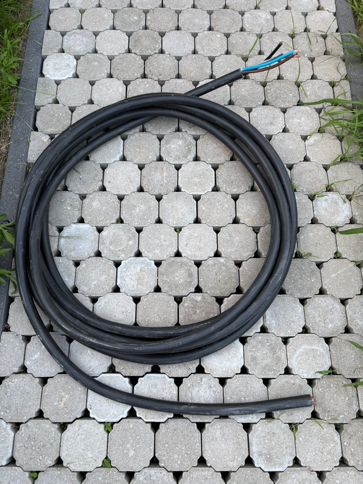 EXVB kabel 4x25 mm grondkabel 12,5m, Ophalen, Gebruikt