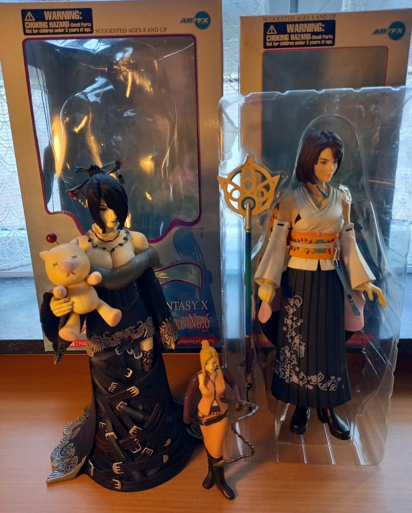 ARTFX Final Fantasy X, Collections, Statues & Figurines, Utilisé, Fantasy, Enlèvement