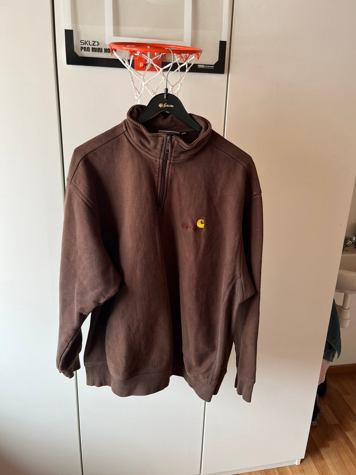 Carthartt quater zip, Kleding | Heren, Truien en Vesten, Ophalen, Zo goed als nieuw, Maat 56/58 (XL), Bruin