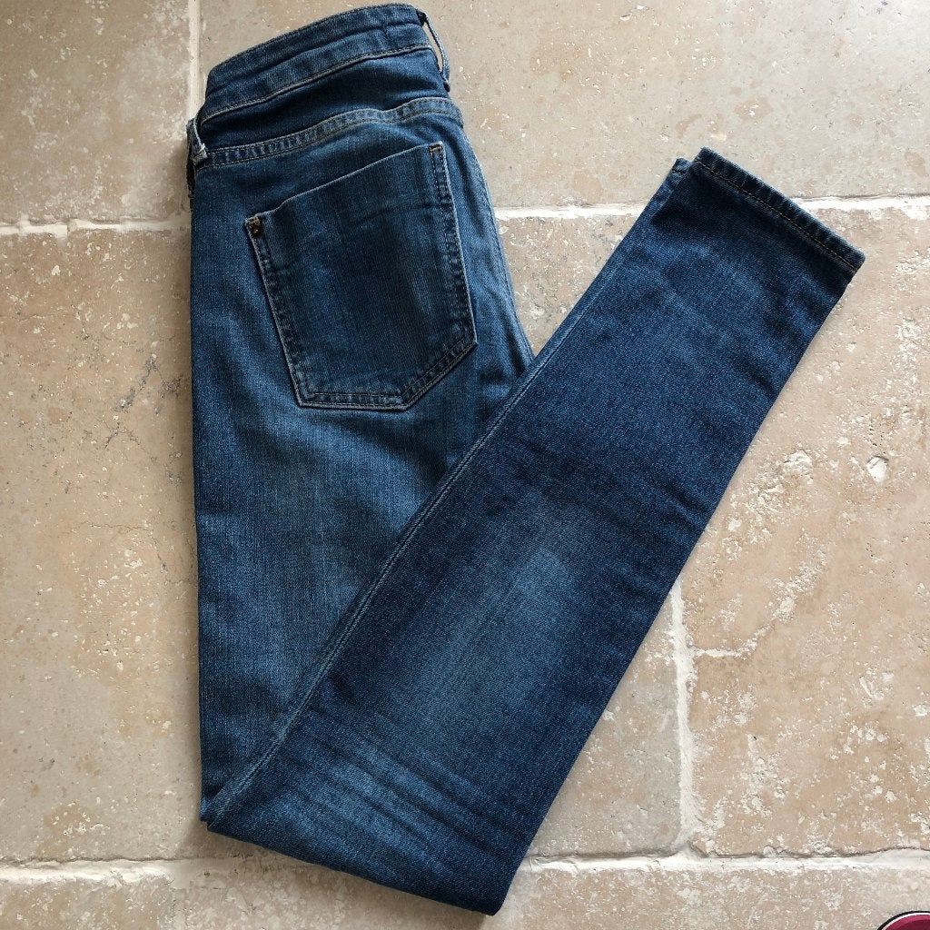 Jeans Zara femme, Enlèvement, Comme neuf, Bleu