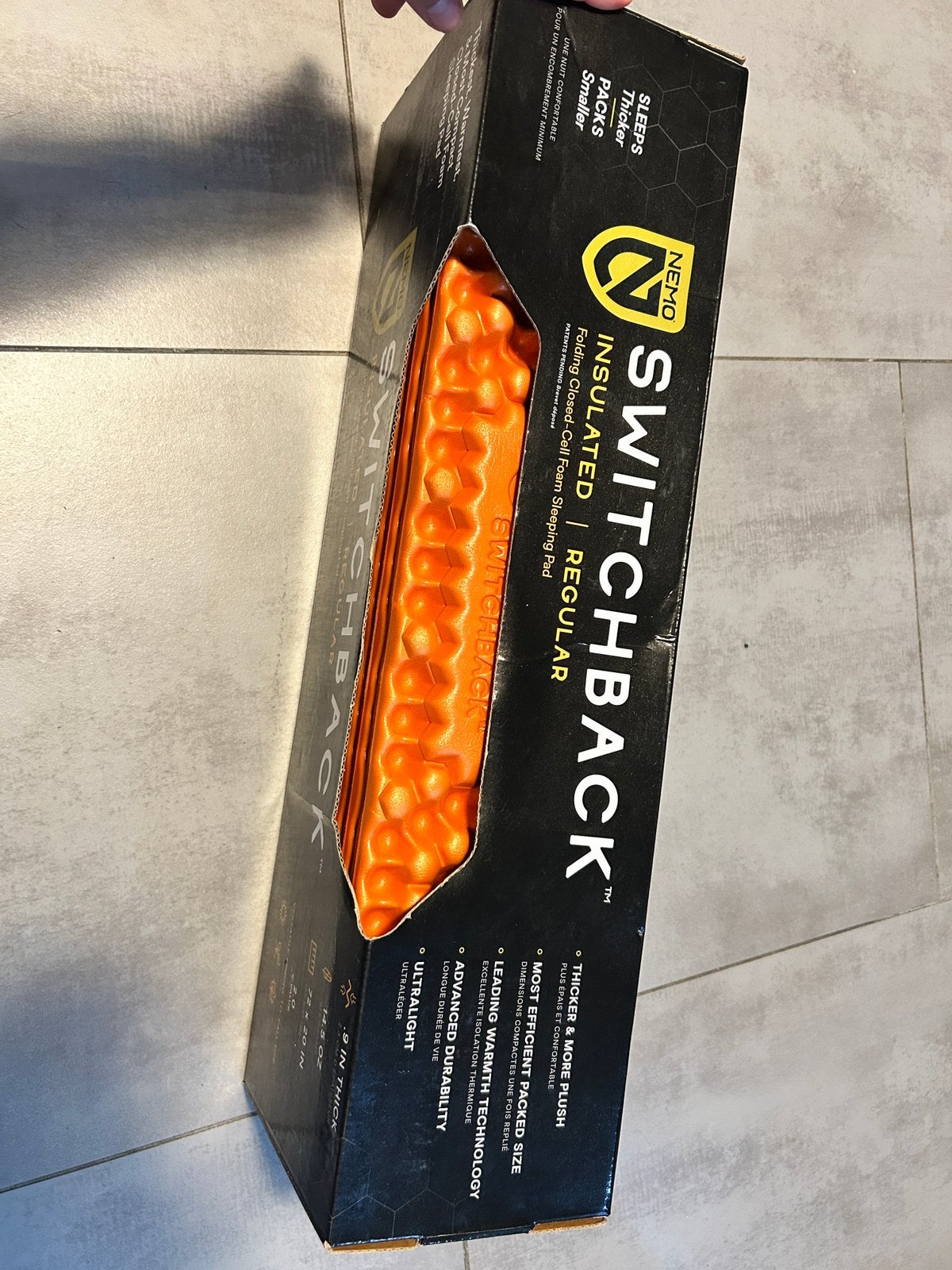 Switchback ultralight pad, Caravans en Kamperen, Ophalen, Zo goed als nieuw