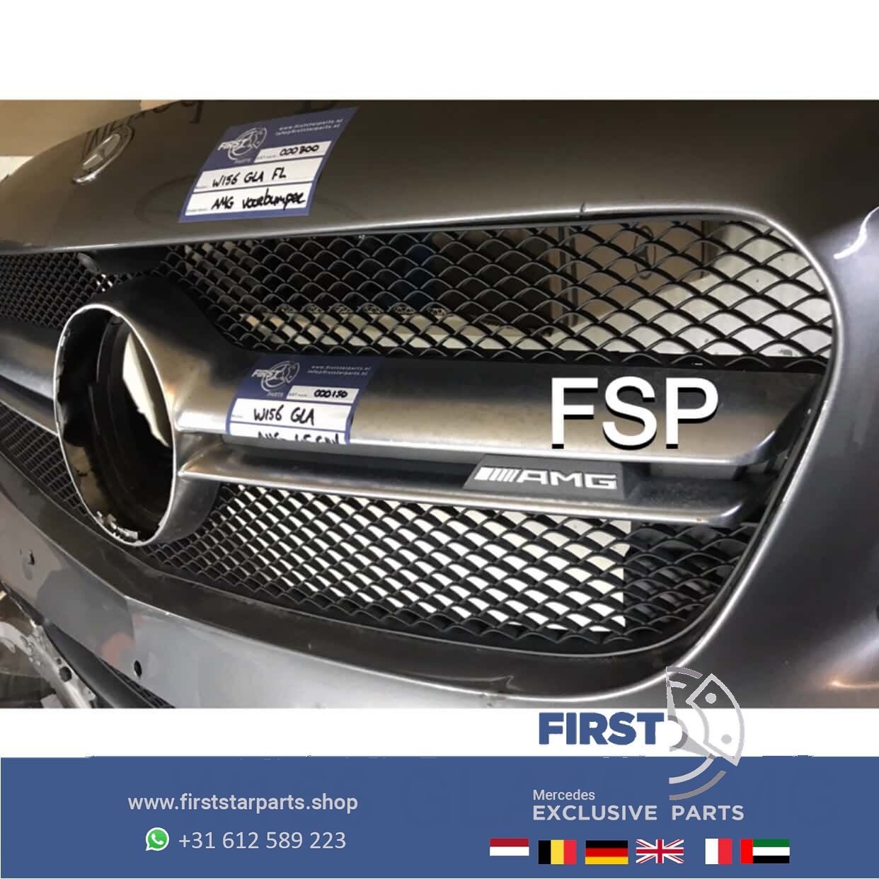 W156 X156 GLA FACELIFT AMG VOORBUMPER COMPLEET + GLA 45 AMG, Utilisé, -, Avant, -