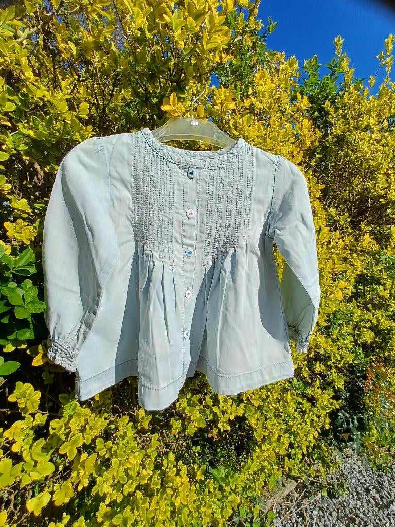Blouse maat 86 Hema, Kinderen en Baby's, Babykleding | Maat 86, Gebruikt, Meisje, Ophalen of Verzenden, Hema