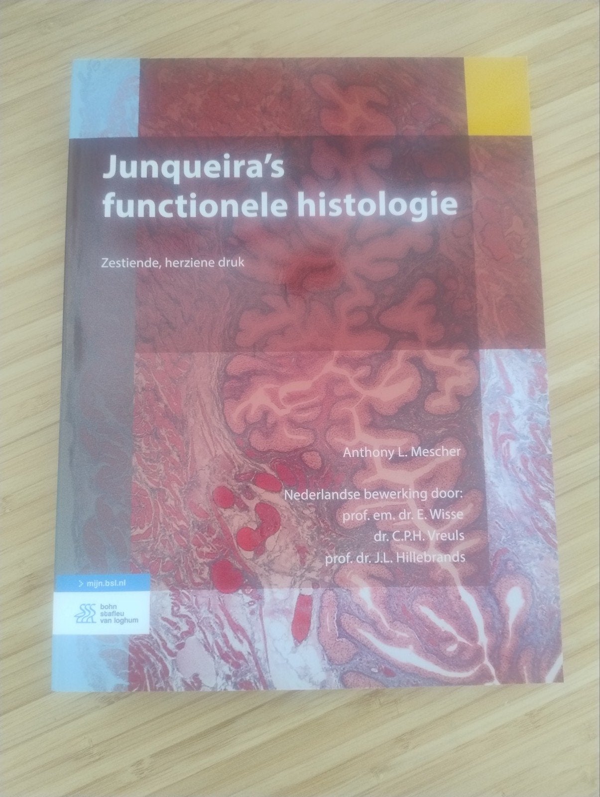 Anthony L. Mescher - Junqueira's functionele histologie, Boeken, Ophalen, Anthony L. Mescher; E. Wisse; C.P.H. Vreuls; J.L. Hillebrands