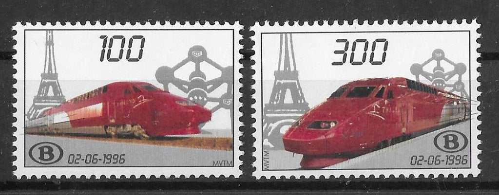Timbres de Belgique - TRV 1/2, Envoi, Neuf