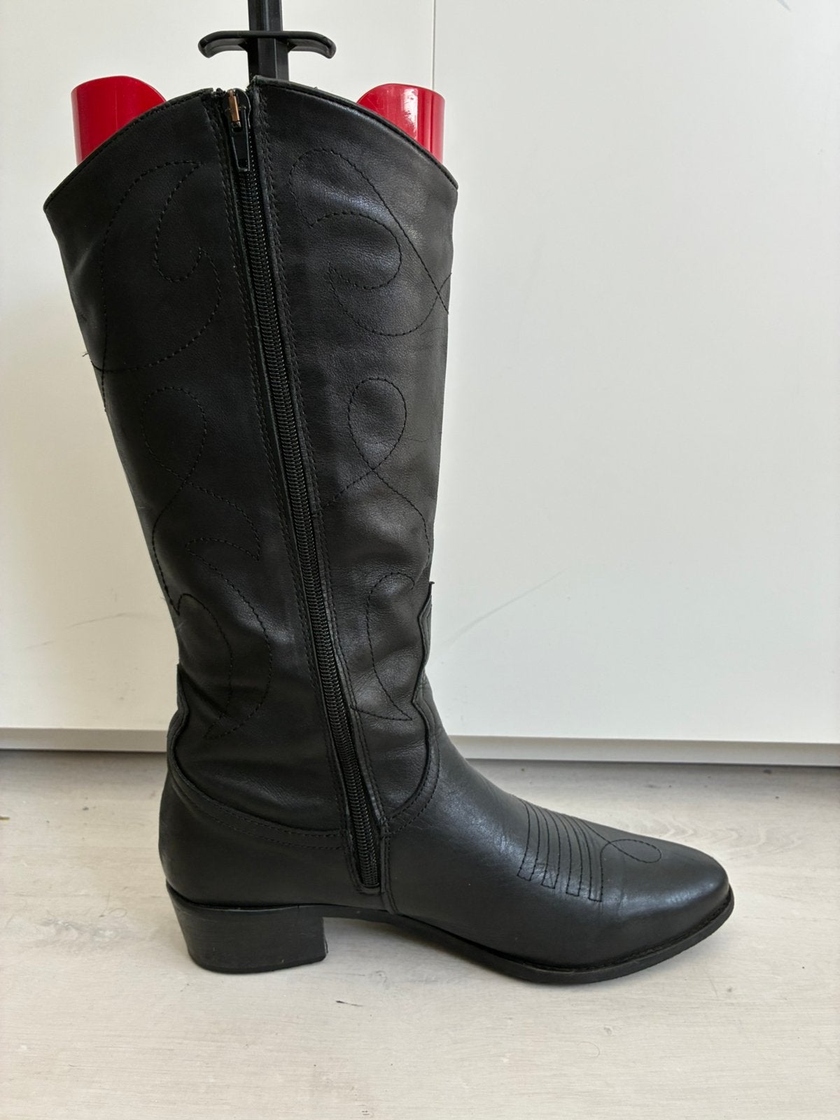 Ann Rocks Cowgirl laarzen maat 42, Hoge laarzen, Zwart, Ophalen of Verzenden, Zo goed als nieuw