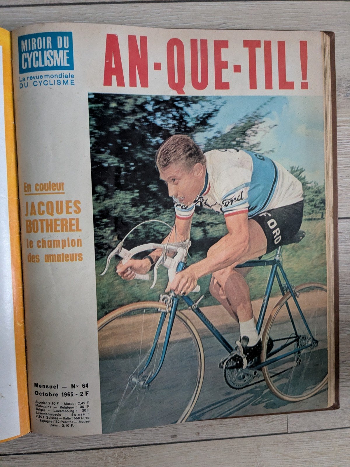 13 Magazines Miroir du Cyclisme Année 1965, Enlèvement ou Envoi, Utilisé, Course à pied et Cyclisme