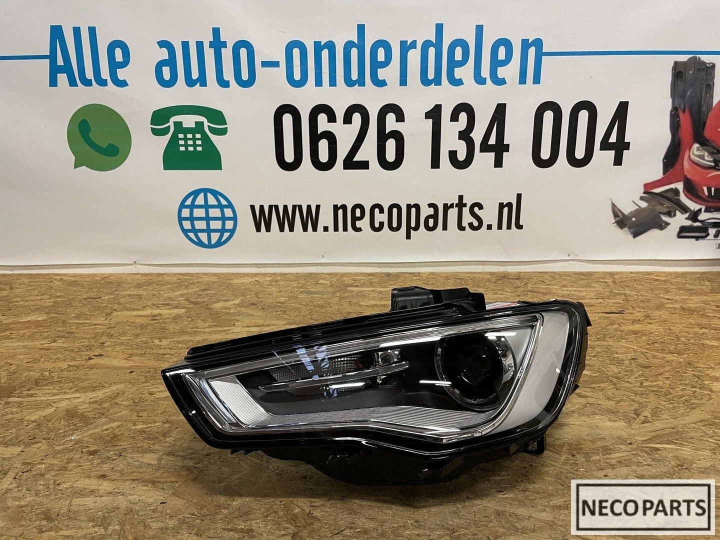AUDI A3 8V XENON LED KOPLAMP LINKS 8V0941005 NETTE KOPLAMP !, Gebruikt, -, -, -