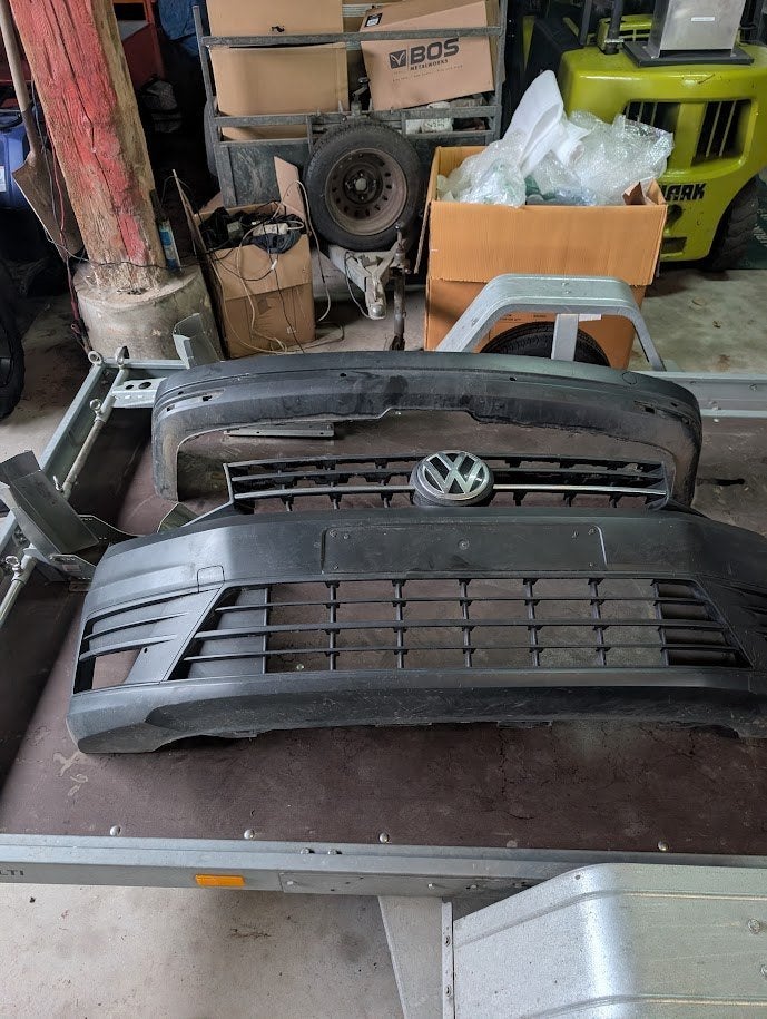 Pare-chocs VW Caddy 2015-2020, Autos : Pièces & Accessoires, Enlèvement
