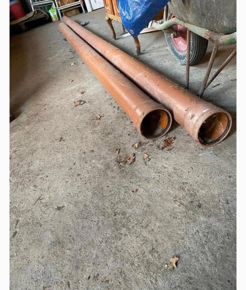 Rioleringsbuizen (2st), Doe-het-zelf en Bouw, Ophalen, Zo goed als nieuw
