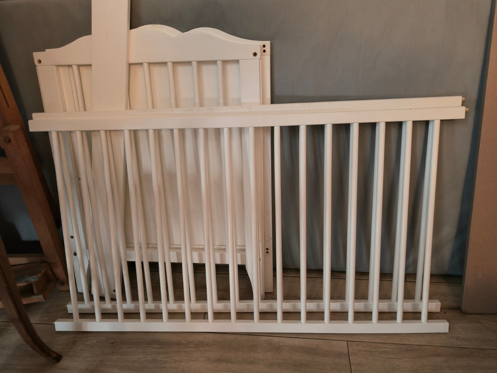Babybed Ikea, Kinderen en Baby's, Kinderkamer | Bedden, Ophalen, Gebruikt, Matras