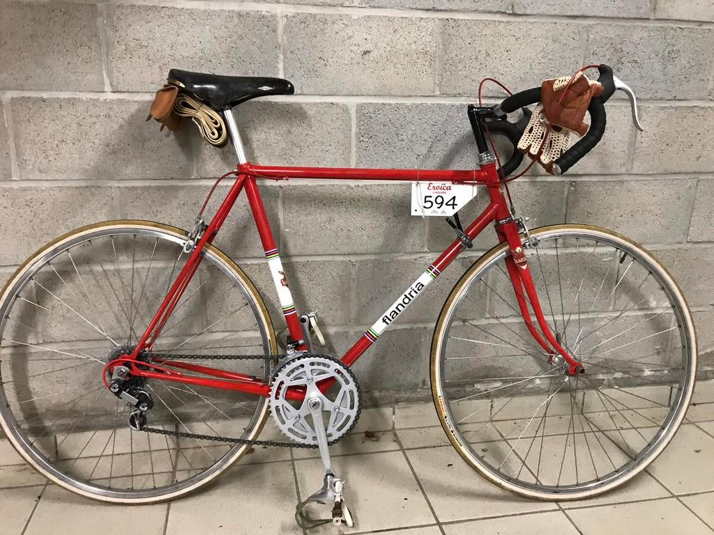 Vélo de course Vintage Flandria entièrement rénové/révisé, Enlèvement
