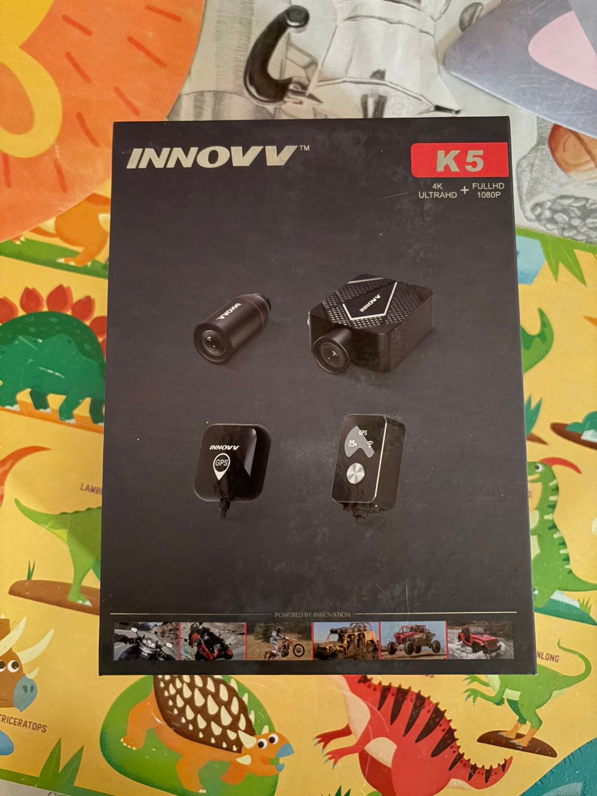 Innovv K5 motor dashcam (V+A+Micro), Motoren, Ophalen, Zo goed als nieuw