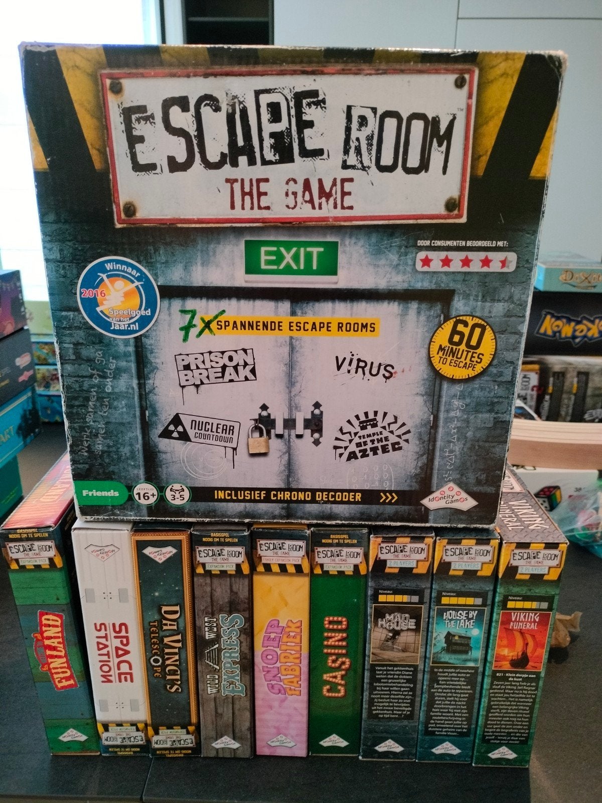 **Escape Room The Game – Groot pakket van 10 spellen!**, Hobby en Vrije tijd, Ophalen of Verzenden