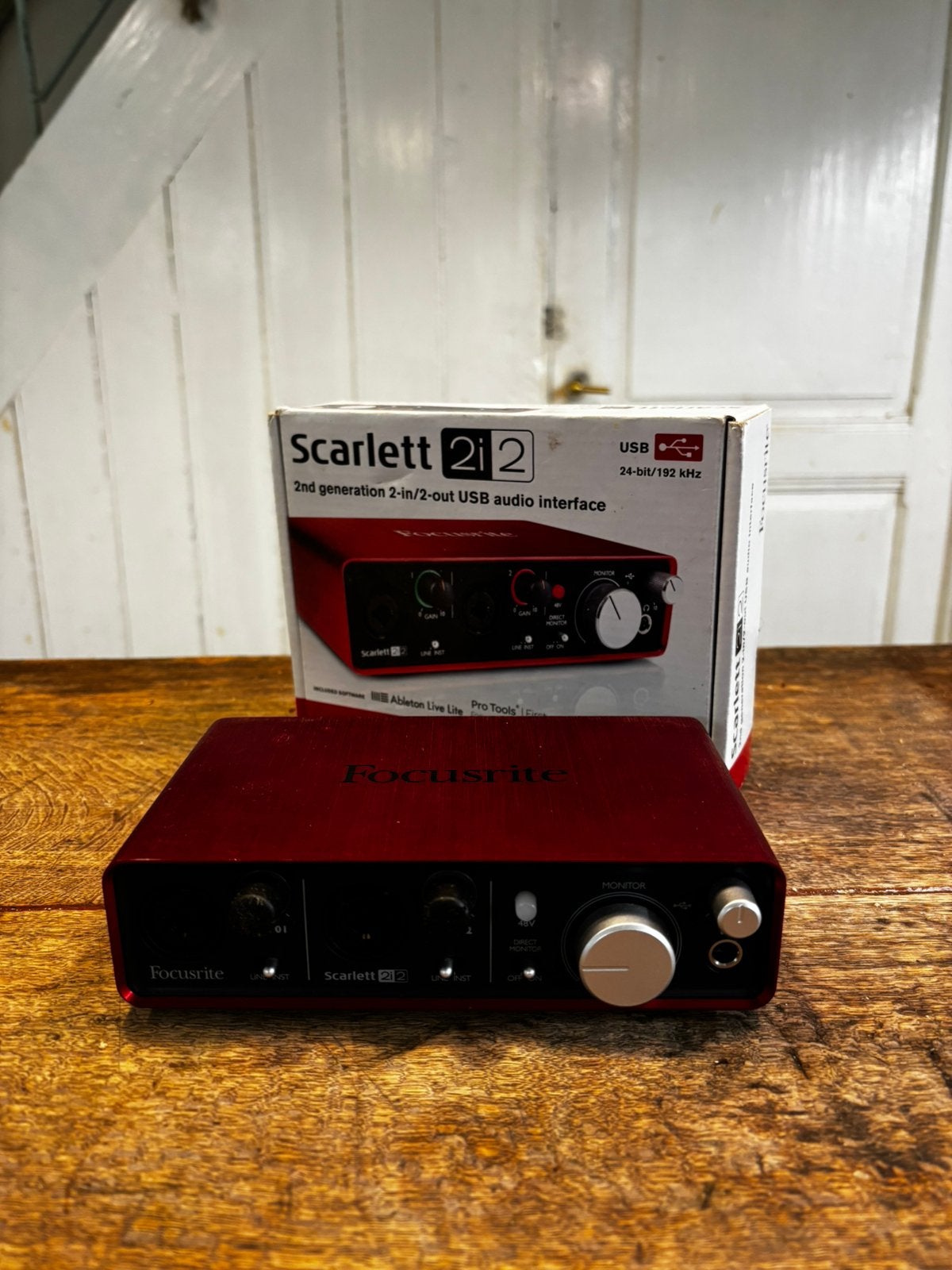 Focusrite Scarlet 2i2 2nd Gen, Ophalen of Verzenden, Focusrite