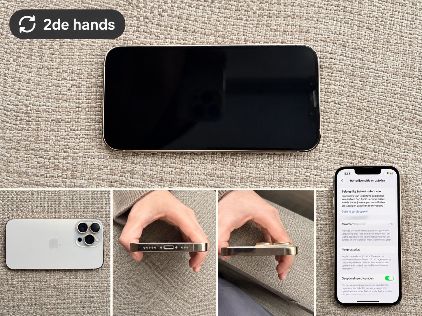 Iphone 13 Pro 256GB, Telecommunicatie, 256 GB, 77 %, Ophalen of Verzenden, Zo goed als nieuw