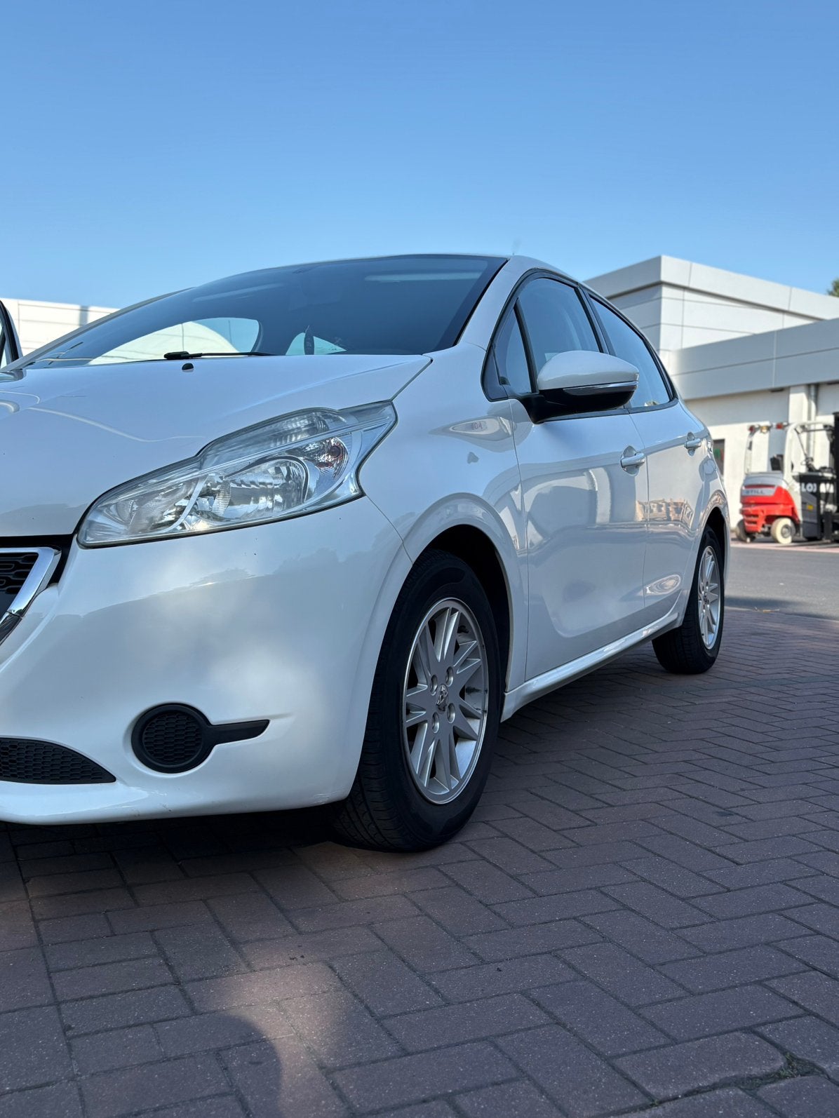 Peugeot 208, Auto's, Voorwielaandrijving, Stof, 12001 cc, Wit