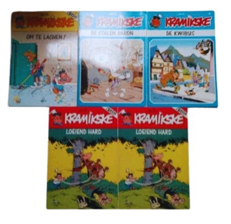 5 strips Kramikske, Ophalen of Verzenden