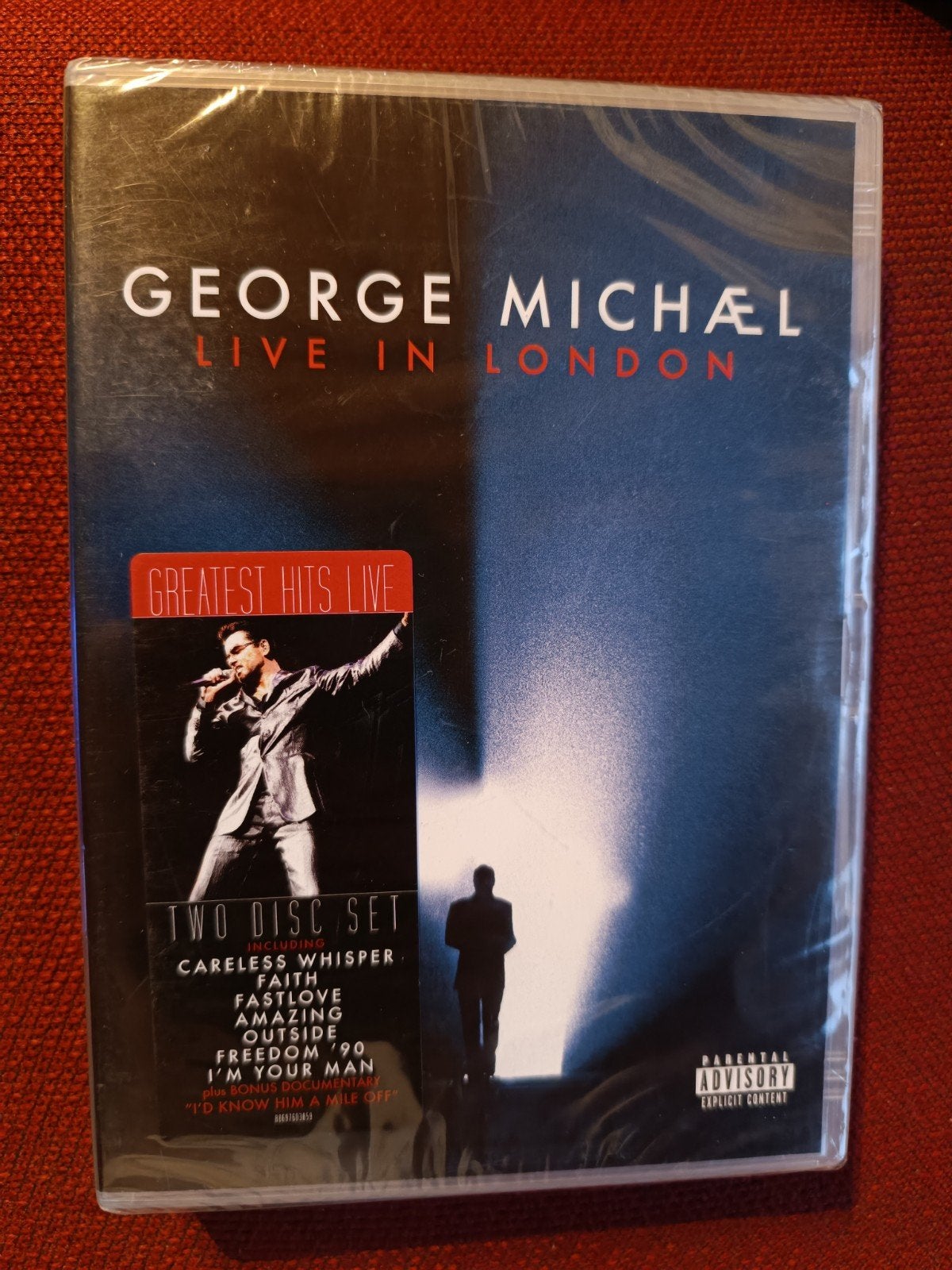 George Michael : Live in Londen 2 dvd (sealed), Ophalen of Verzenden