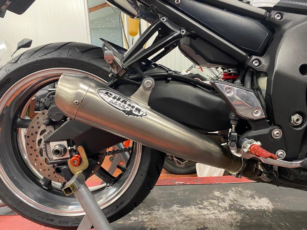 Yamaha FZ1 / FZ1N Shark uitlaat in goede conditie!, Motoren, Ophalen of Verzenden, Gebruikt