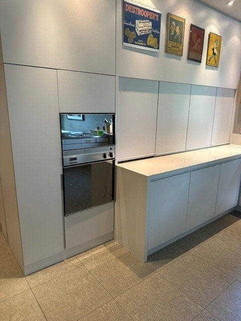 Keuken, Maison & Meubles, Acier ou Inox, Gris, Enlèvement, Utilisé