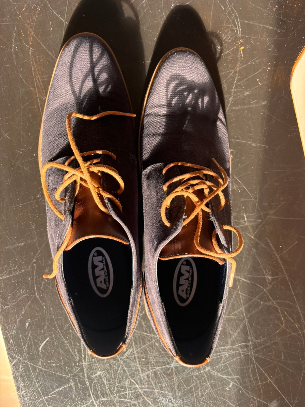 Heren schoenen, Vêtements | Hommes, Chaussures, Enlèvement ou Envoi, Chaussures à lacets, Comme neuf, Bleu