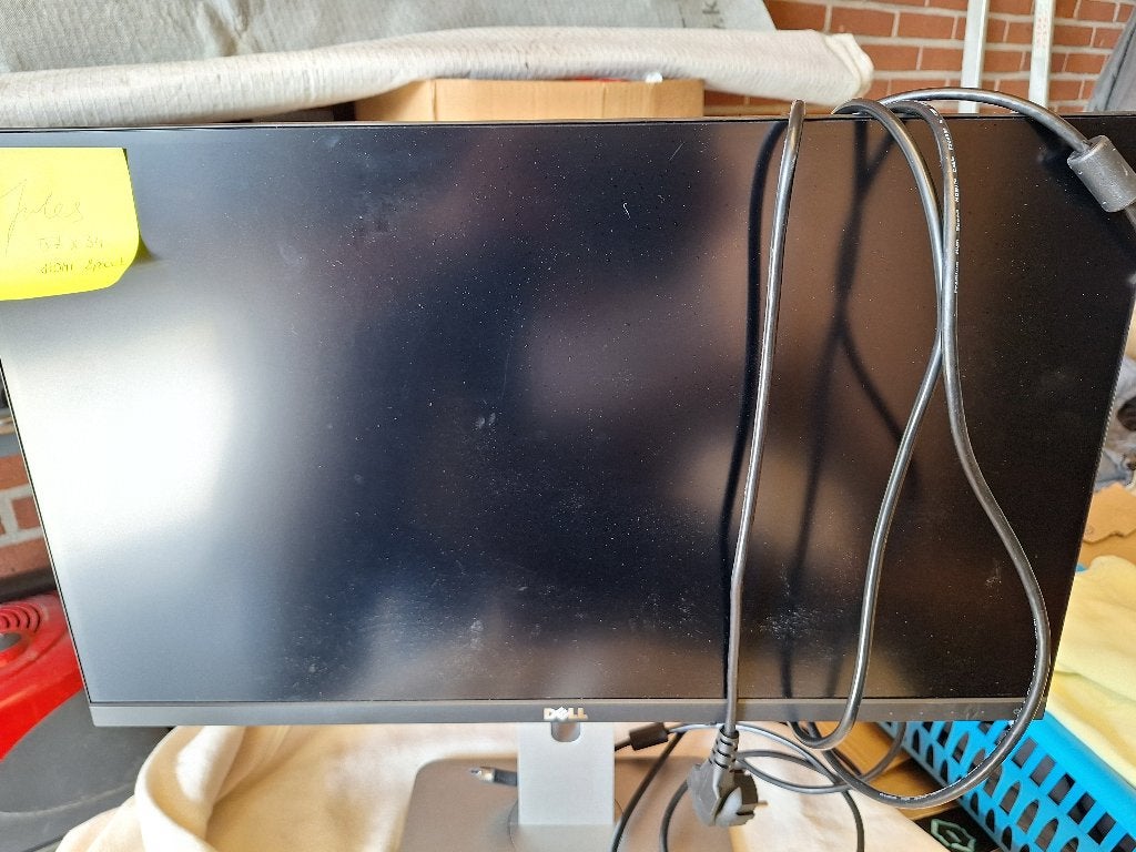 computerscherm Dell, Computers en Software, Monitoren, Ophalen, HDMI, Draaibaar, Zo goed als nieuw