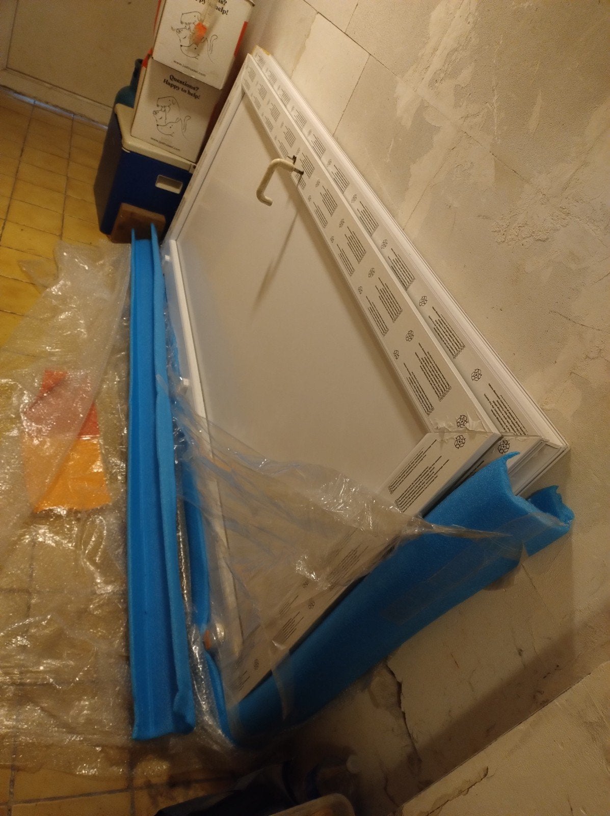 Buitendeur Gamma 218x98, Doe-het-zelf en Bouw, Deuren en Vliegenramen, Ophalen, Kunststof, 80 tot 100 cm, 215 cm of meer