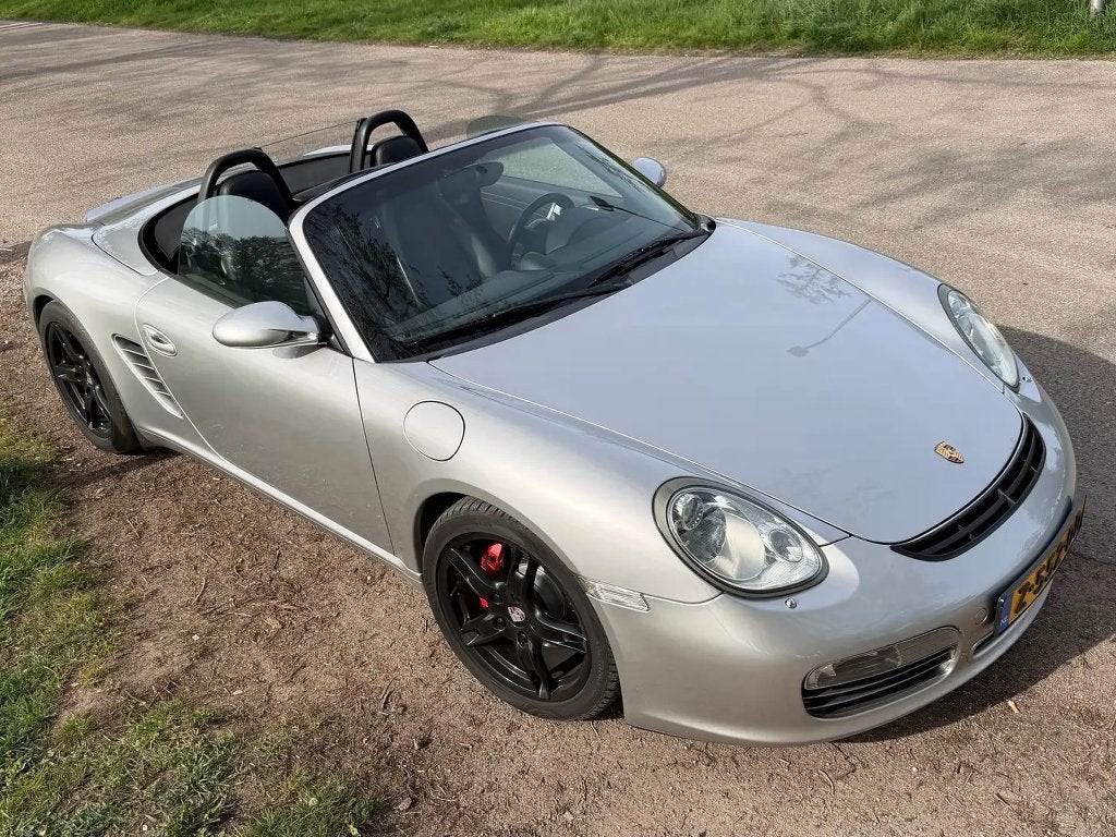 Porsche Boxster S 987, Auto's, Automaat, Achterwielaandrijving, 1503 kg, Zwart