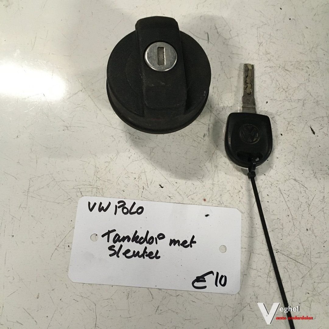 Vw Polo 2000 Tankdop met sleutel, Gebruikt, -, -, Ophalen of Verzenden